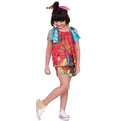 Conjunto Infantil Feminino Gangorra - Marca Precoce - Pose