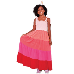 Vestido Infantil Feminino Várias Cores - Marca Precoce - Pose