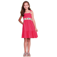 Vestido Infantil Feminino Luna - Marca Precoce - Pose