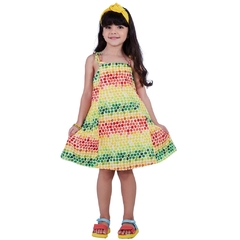 Vestido Infantil Feminino Poá - Marca Precoce - Pose