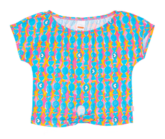 Conjunto Infantil Feminino Balinhas - Marca Alphabeto - Blusa