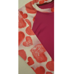 Conjunto Infantil Feminino UV Coração Cecí