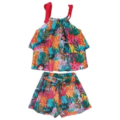 Conjunto Infantil Feminino Cadê a Maricota - Marca Precoce - Frente