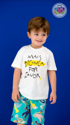 Conjunto Infantil Masculino Pássaros - Marca Precoce - Pose