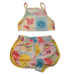 Conjunto Infantil Feminino Trio Dia de Verão - Marca Mylu - Duas Peças