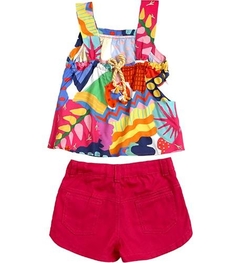 Conjunto Infantil Feminino Formas - Marca Precoce