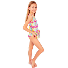 Maiô Infantil Tie Dye Rosa Cecí - comprar online