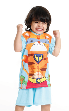 Pijama Infantil Masculino Tigre - comprar online