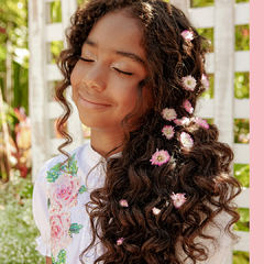 Conjunto Infantil Feminino Camisa Rosas - Marca Luluzinha - Rosas Blusa