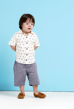 Conjunto Infantil Masculino Mini Pássaros - Marca Precoce - Pose