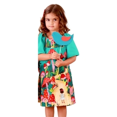 Vestido Infantil Feminino Caminho Encantado Precoce - comprar online