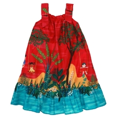 Vestido Infantil Feminino Mini Gangorra - Marca Precoce - Frente