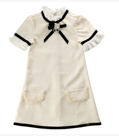 Vestido Infantil Feminino Paris - Marca Luluzinha - Frente