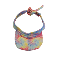 Viseira Infantil Feminina Tie Dye Rosa - comprar online