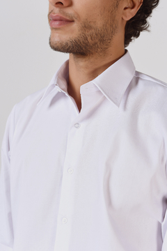 Conjunto 3 camisas manga larga blancas de hombre - comprar online