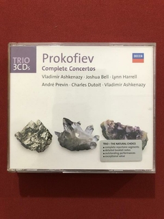 CD Triplo - Prokofiev - Complete Concertos - Import. - Semin