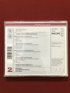 CD Duplo - Rachmaninoff - Works For Piano - Import - Semin - comprar online