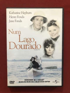 DVD - Num Lago Dourado - Henry Fonda - Jane Fonda - Seminovo