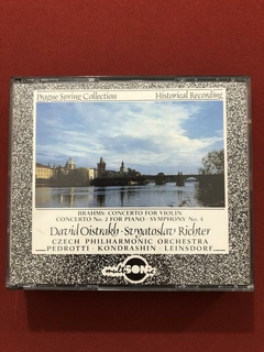 CD Duplo - Brahms: Concertos - Oistrakh - Importado - Semin