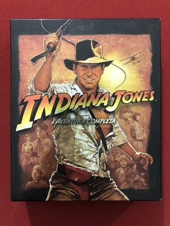 Blu-ray - Box Indiana Jones - A Aventura Completa - Seminovo