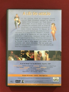 DVD - A Lei do Desejo - Antonio Banderas - Pedro Almodóvar - comprar online