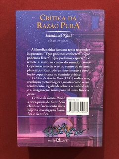 Livro - Crítica Da Razão Pura - Immanuel Kant - Seminovo - comprar online