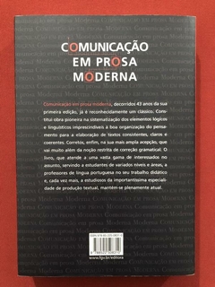 Livro - Comunicação Em Prosa Moderna - Othon M. Garcia - Seminovo - comprar online
