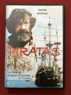 DVD - Piratas - Roman Polanski - Walter Matthau - Seminovo