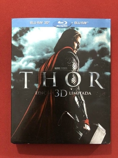 Blu-ray Duplo - Thor - Edição 3D Limitada - Seminovo