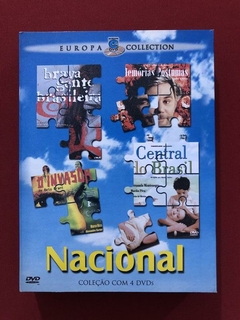 DVD - Box Nacional - Coleção Com 4 DVDs - Seminovo