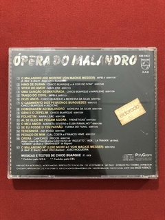 CD - Chico Buarque - Ópera Do Malandro - Nacional - Seminovo - comprar online