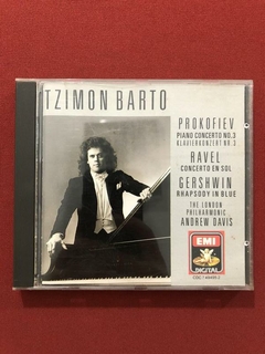 CD - Tzimon Barto - Prokofiev / Ravel / Gershwin - Importado