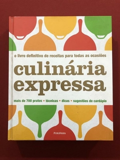 Livro - Culinária Expressa - Capa Dura - Editora PubliFolha