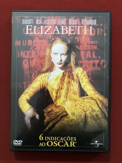 DVD - Elizabeth - Joseph Fiennes - Cate Blanchett - Seminovo