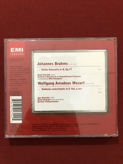 CD - Brahms: Violin Concerto / Mozart - Importado - Seminovo - comprar online