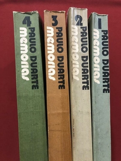 Livro - Paulo Duarte - Memórias - 4 Volumes - Ed. Hucitec - Sebo Mosaico - Livros, DVD's, CD's, LP's, Gibis e HQ's