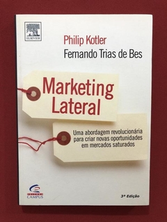 Livro- Marketing Lateral - Philip Kotler - Campus - Seminovo