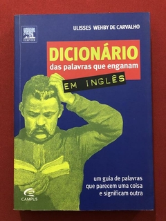 Livro - Dicionário Das Palavras Que Enganam Em Inglês - Seminovo