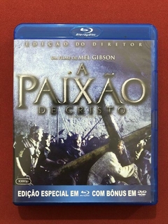 Blu-ray Duplo - A Paixão De Cristo - Mel Gibson - Seminovo