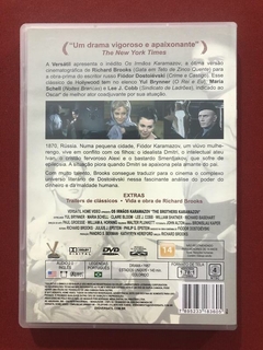 DVD- Os Irmãos Karamazov - Yul Brynner/ Maria Schell - Semin - comprar online