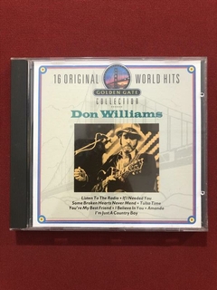 CD - Don Williams - 16 Original World Hits - Import - Semin.