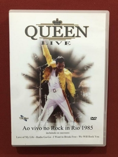 DVD - Queen - Live - Rock In Rio 1985 - Seminovo