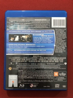 Blu-ray - Sherlock Holmes - Robert Downey Jr. - Seminovo - comprar online