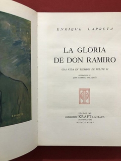 Livro - La Gloria De Don Ramiro - Enrique Larreta - Kraft - Capa Dura - Sebo Mosaico - Livros, DVD's, CD's, LP's, Gibis e HQ's