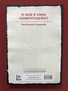 Livro- O Que É Uma Constituição - Ferdinand Lassalle - Semin - comprar online