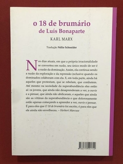 Livro- O 18 De Brumário De Luís Bonaparte- Karl Marx - Semin - comprar online