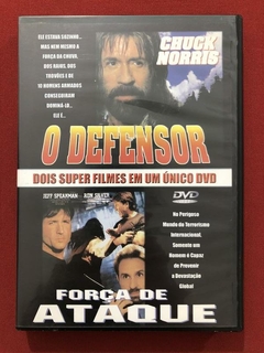 DVD - O Defensor / Força De Ataque - Chuck Norris - Seminovo