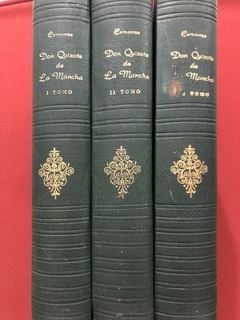 Livro - Don Quixote De La Mancha - 3 Tomos - Capa Dura - Cervantes - Doré - 1960
