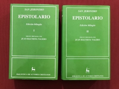 Livro - Epistolario - 2 Volumes - San Jeronimo - Ed. BAC