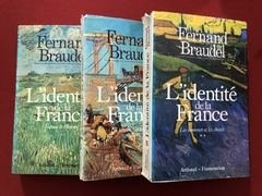 Livro - L'identité De La France - 3 Volumes - Fernand Braudel - Sebo Mosaico - Livros, DVD's, CD's, LP's, Gibis e HQ's